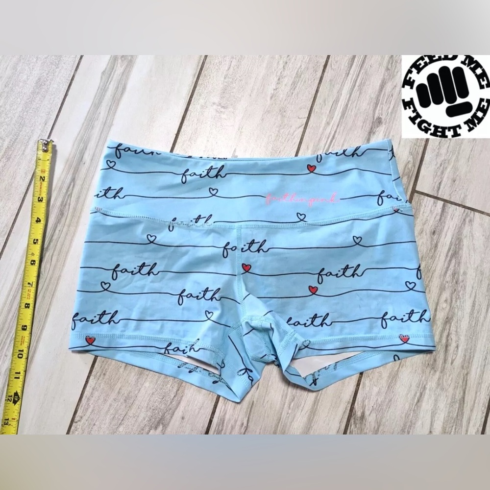 Feed Me Fight Me Faith Shorts